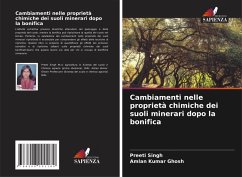 Cover Cambiamenti nelle proprietà chimiche dei suoli minerari dopo la bonifica