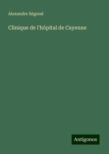 Clinique de l'hôpital de Cayenne