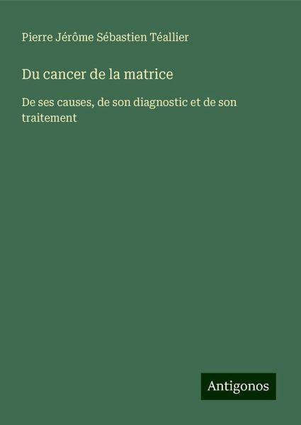 Du cancer de la matrice Du cancer de la matrice