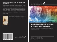 Cover Análisis de la eficacia de la política monetaria