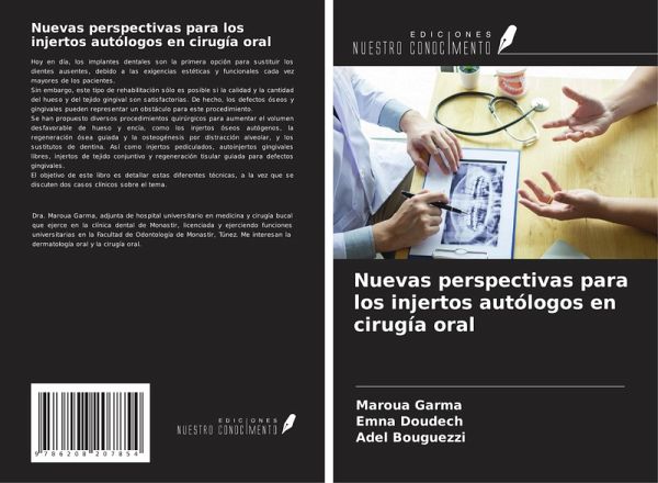 Nuevas perspectivas para los injertos autólogos en cirugía oral Nuevas perspectivas para los injertos autólogos en cirugía oral