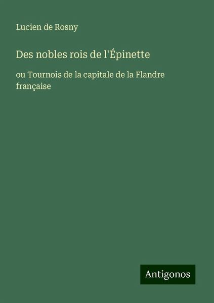 Des nobles rois de l'Épinette