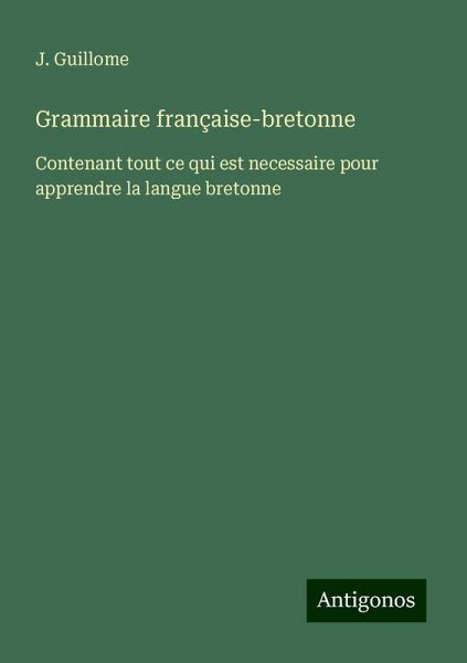 Grammaire française-bretonne