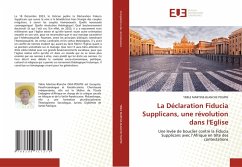 Cover La Déclaration Fiducia Supplicans, une révolution dans l'Eglise