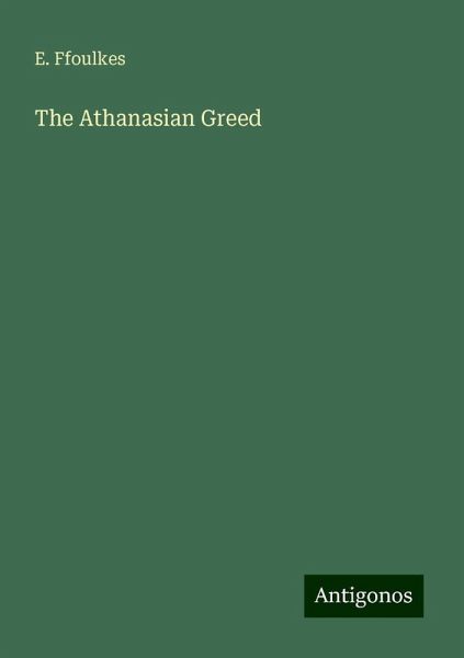 The Athanasian Greed