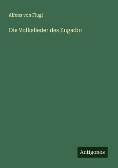 Cover Die Volkslieder des Engadin