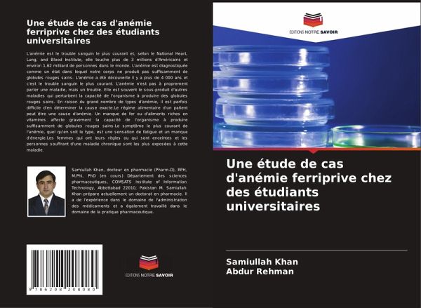 Une étude de cas d'anémie ferriprive chez des étudiants universitaires Une étude de cas d'anémie ferriprive chez des étudiants universitaires