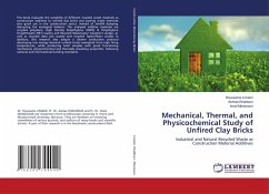 Cover Mechanical, Thermal, and Physicochemical Study of Unfired Clay Bricks