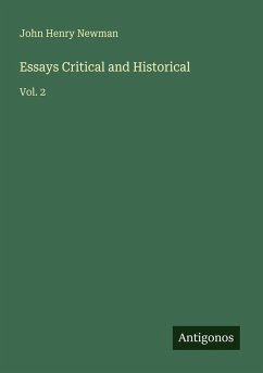 Cover Essays Critical and Historical