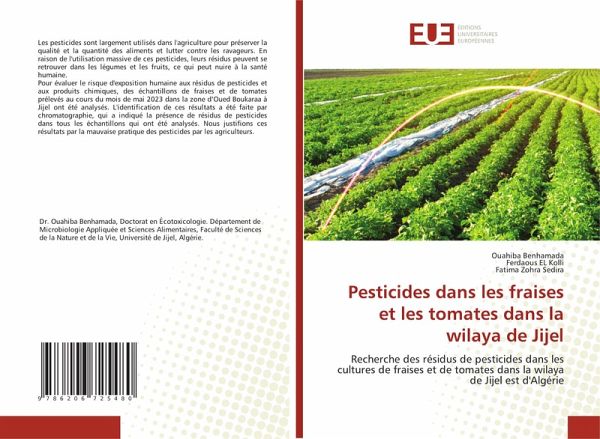Pesticides dans les fraises et les tomates dans la wilaya de Jijel