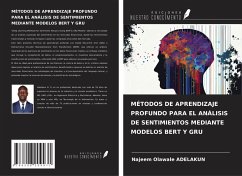 Cover MÉTODOS DE APRENDIZAJE PROFUNDO PARA EL ANÁLISIS DE SENTIMIENTOS MEDIANTE MODELOS BERT Y GRU
