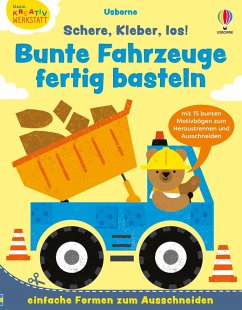 Cover Kleine Kreativ-Werkstatt: Schere, Kleber, los! Bunte Fahrzeuge fertig basteln