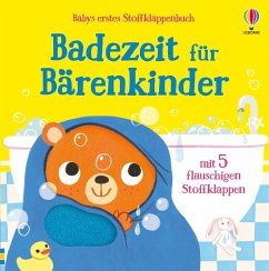 Cover Babys erstes Stoffklappenbuch: Badezeit für Bärenkinder