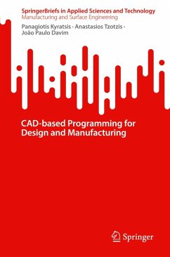Cover CAD-based Programming for Design and Manufacturing