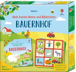 Cover Mein buntes Memo und Bilderlotto: Bauernhof