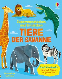 Cover Zusammenstecken und Entdecken: Tiere der Savanne