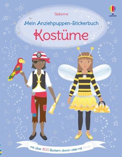 Cover Mein Anziehpuppen-Stickerbuch: Kostüme