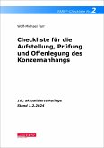 FARR Checkliste 2 für die Aufstellung, Prüfung und Offenlegung des Konzernanhangs FARR Checkliste 2 für die Aufstellung, Prüfung und Offenlegung des Konzernanhangs