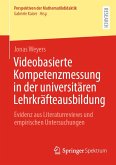 Videobasierte Kompetenzmessung in der universitären Lehrkräfteausbildung (eBook, PDF)