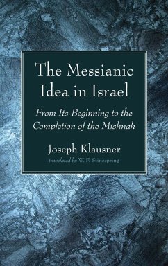 Cover The Messianic Idea in Israel