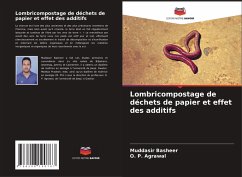 Cover Lombricompostage de déchets de papier et effet des additifs