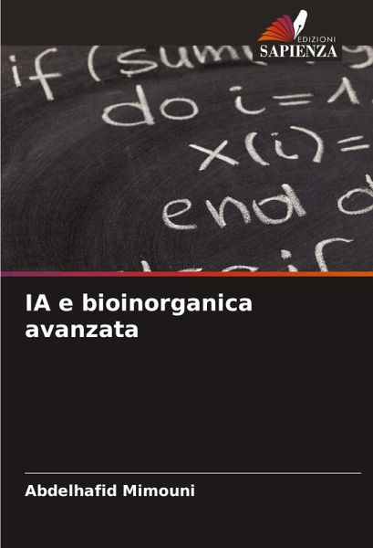 IA e bioinorganica avanzata IA e bioinorganica avanzata