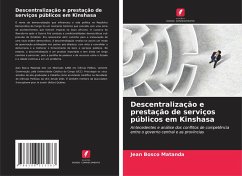 Cover Descentralização e prestação de serviços públicos em Kinshasa