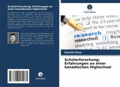 Cover Schülerforschung: Erfahrungen an einer kanadischen Highschool
