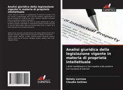 Analisi giuridica della legislazione vigente in materia di proprietà intellettuale - Larroza, Nataly;Salinas, Claudio