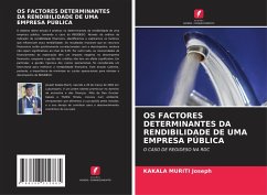 Cover OS FACTORES DETERMINANTES DA RENDIBILIDADE DE UMA EMPRESA PÚBLICA