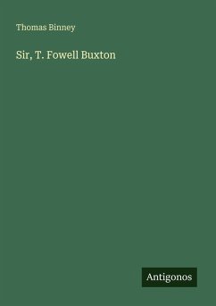 Cover Sir, T. Fowell Buxton