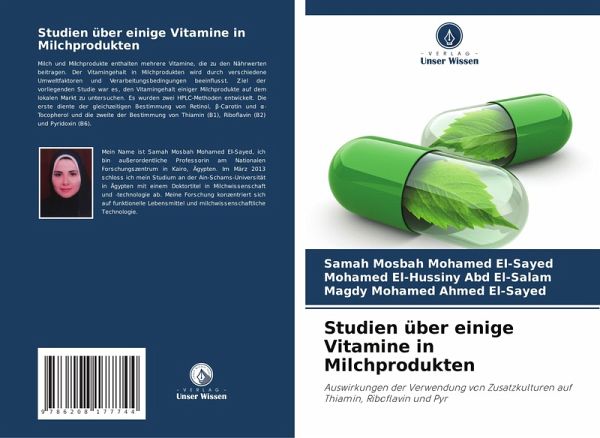 Studien über einige Vitamine in Milchprodukten