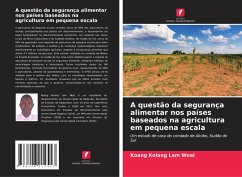 Cover A questão da segurança alimentar nos países baseados na agricultura em pequena escala