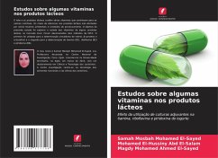 Cover Estudos sobre algumas vitaminas nos produtos lácteos