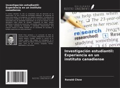 Cover Investigación estudiantil: Experiencia en un instituto canadiense