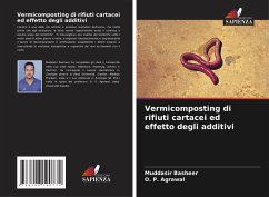 Cover Vermicomposting di rifiuti cartacei ed effetto degli additivi