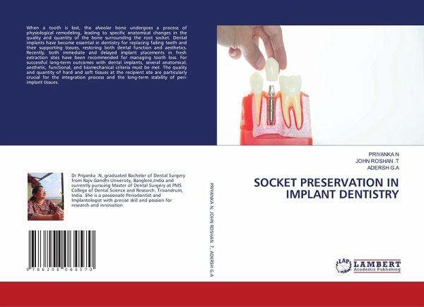SOCKET PRESERVATION IN IMPLANT DENTISTRY SOCKET PRESERVATION IN IMPLANT DENTISTRY