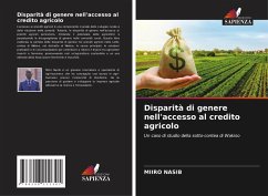 Cover Disparità di genere nell'accesso al credito agricolo