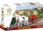COBI Imperium Romanum 20069 - Roman Chariot, Römischer Streitwagen, Bausatz, 93 Klemmbausteine/1 Figur/2 Pferde COBI Imperium Romanum 20069 - Roman Chariot, Römischer Streitwagen, Bausatz, 93 Klemmbausteine/1 Figur/2 Pferde