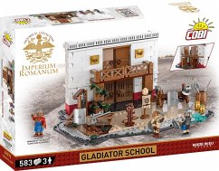 Cover COBI Imperium Romanum 20070 - Gladiatorenschule, Bausatz, 583 Klemmbausteine/3 Figuren