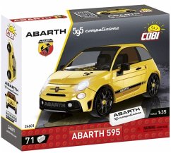Cover COBI Youngtimer 24601 - Fiat Abarth 595, Bausatz 1:35, 71 Teile, Klemmbausteine