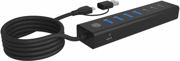 ICY BOX IB-HUB1737-C3 7-Port USB 3.2 Gen 1 Hub ICY BOX IB-HUB1737-C3 7-Port USB 3.2 Gen 1 Hub