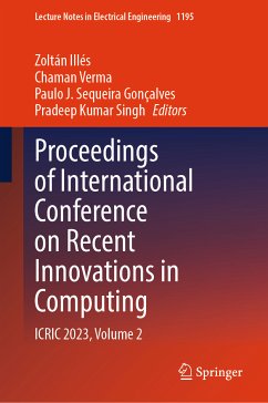 Proceedings of International Conference on Recent Innovations in Computing (eBook, PDF)