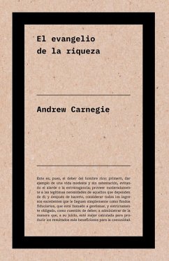 Cover El evangelio de la riqueza (eBook, ePUB)