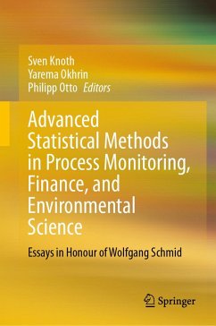 Advanced Statistical Methods in Process Monitoring, Finance, and Environmental Science (eBook, PDF)