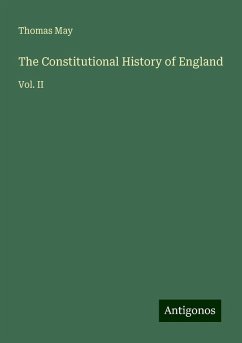 Cover The Constitutional History of England