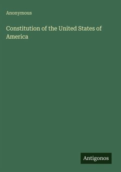 Cover Constitution of the United States of America
