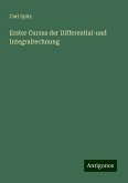 Erster Cursus der Differential-und Integralrechnung Erster Cursus der Differential-und Integralrechnung