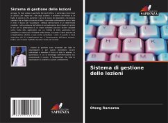 Cover Sistema di gestione delle lezioni