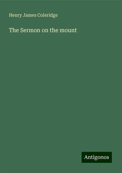 The Sermon on the mount